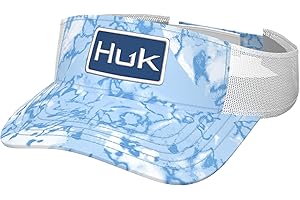 Huk Huk'd Anti-Glare Fishing Visor for Men