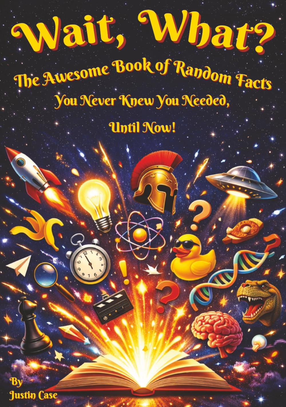 Wait, What! The Awesome Book of Random Facts: You Never Knew You Needed, Until Now! Fun Interesting Facts about Amazing People, Science, Technology, Speed. Survival, Disasters and loads more