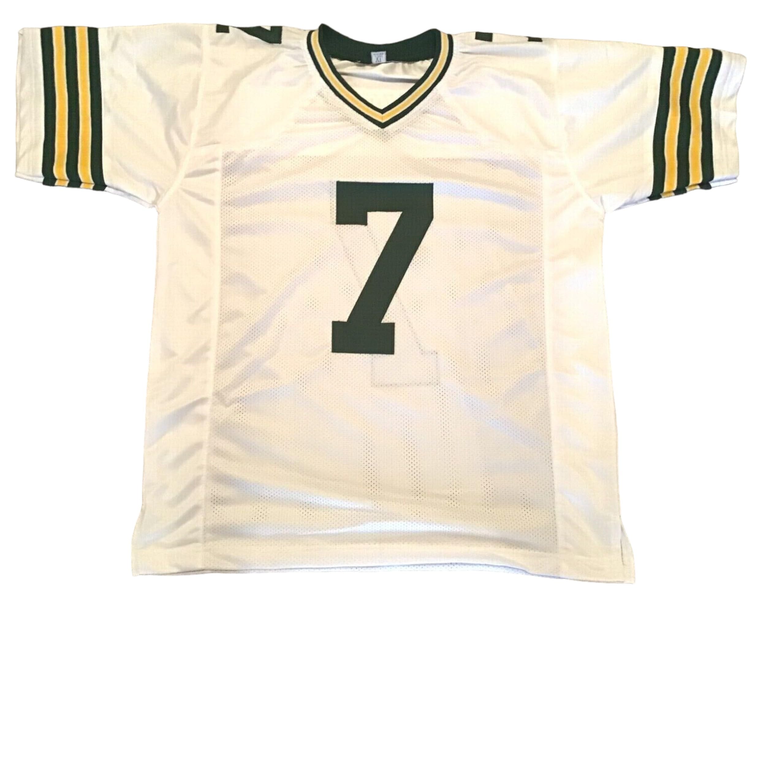 Don Majkowski White Jersey Stitched Custom Football New No Brand/Logos (US, Alpha, Large, Regular, Regular, White)