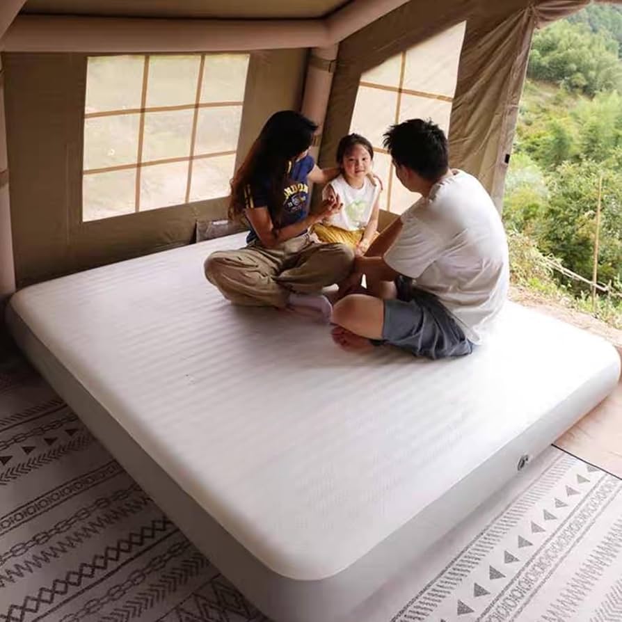 ダブル×2セット エアーベッド電動ポンプ内蔵 90秒自動膨張 エアー ダブル×2セット エアーベッド電動ポンプ内蔵 90秒自動膨張 エアー