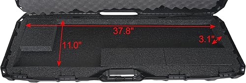 Miniatura 2 de Case Club 49-61 Note Funda de transporte rígida para teclados de hasta 37.8 pulgadas de largo x 11 pulgadas de ancho x 3.1 pulgadas de alto. Estuche