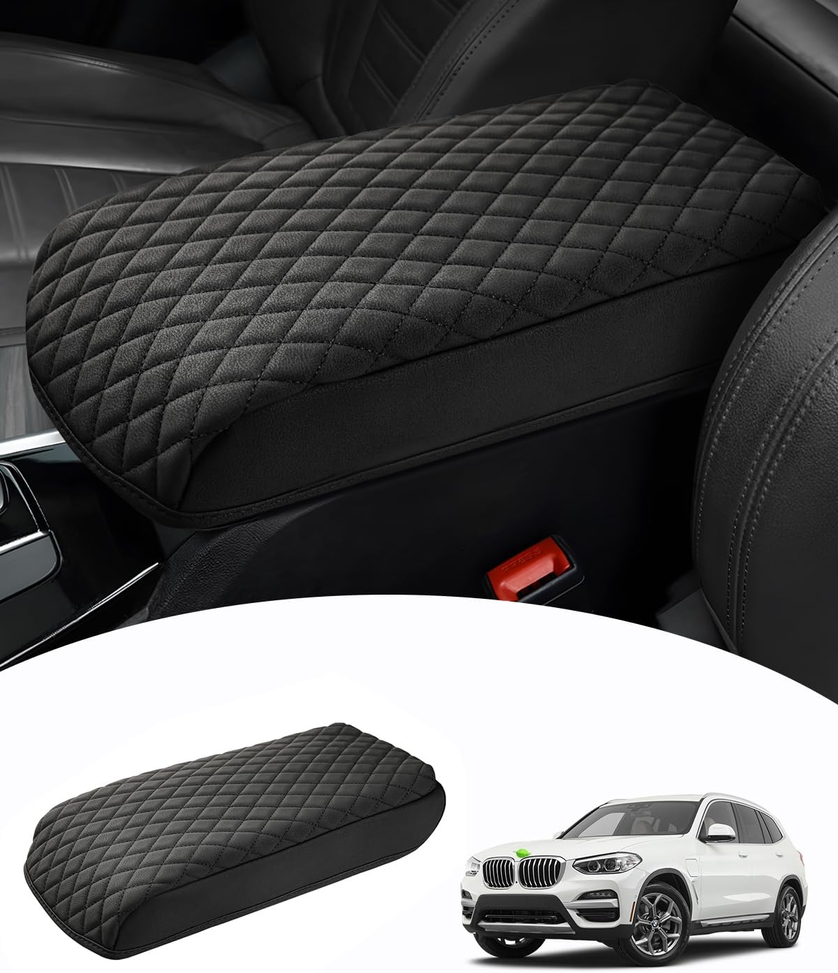 Amazon.com: Shademax BMW X3 Center Console Cover, Armrest Cover Cushion ...
