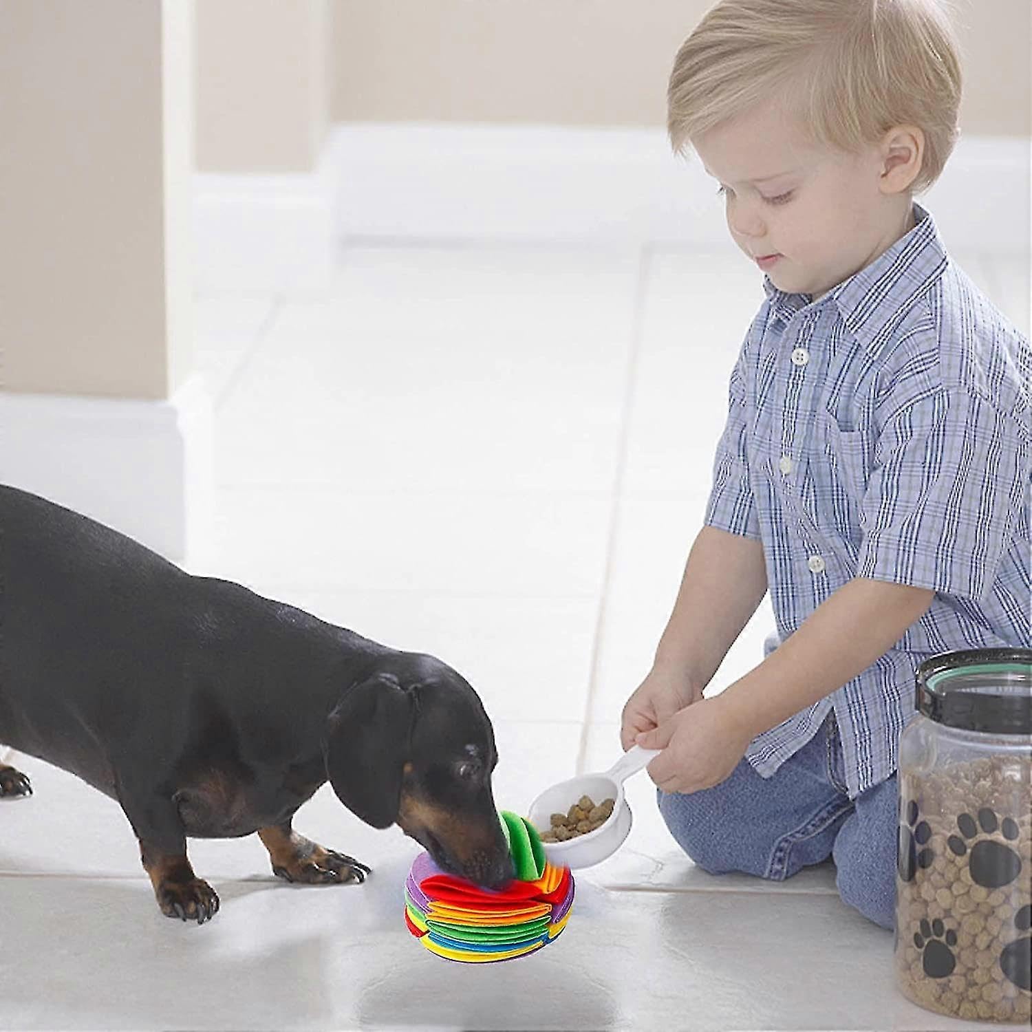 Snuffle Ball Dog Search Interactive Dog Toys Ball Snuffle Mat Rainbow Snuffle Ball Puzzle Toys