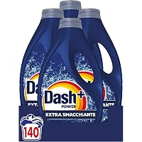 Dash Power Detersivo Liquido Lavatrice, 140 Lavaggi (4x35)
