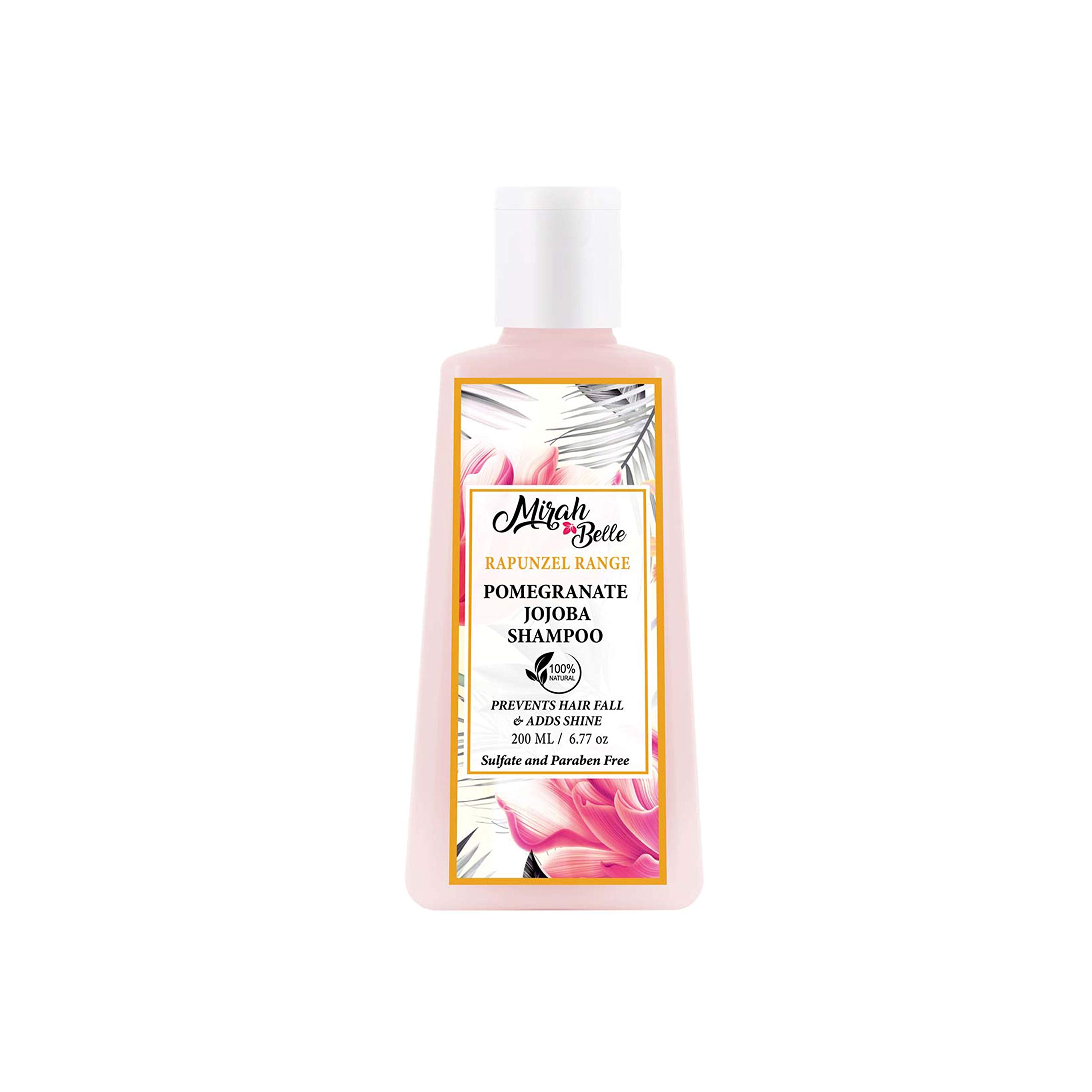 Mirah BelleOrganic Pomegranate-Jojoba Heavenly Hair Shampoo. Dry, Damaged and Brittle Hair. Anti Frizz - 200 ml