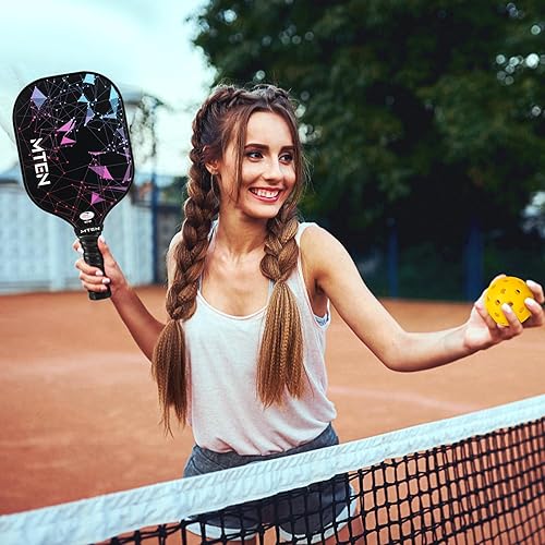 Miniatura 7 de Pickleball Paddles, USAPA Approved Fiberglass Surface Pickleball Set with Pickleball Rackets, Pickleball Paddles Set for Men Women