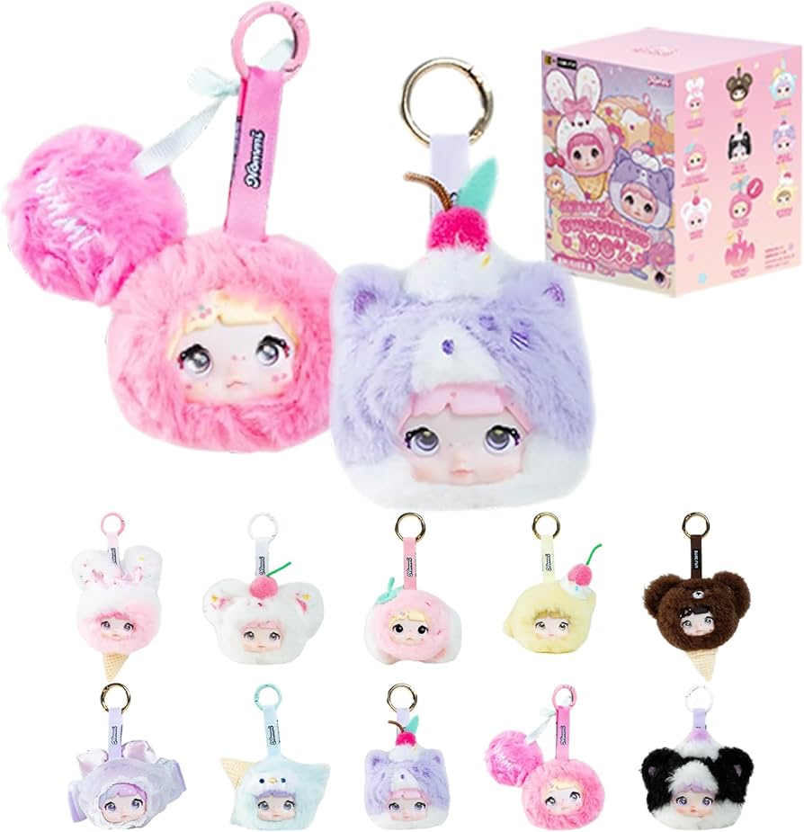 Nommi 甘さ100％シリーズぬいぐるみストラップブラインドボックス Amazon.co.jp: TOP TOY × Nommi「スイート100%」シリーズ