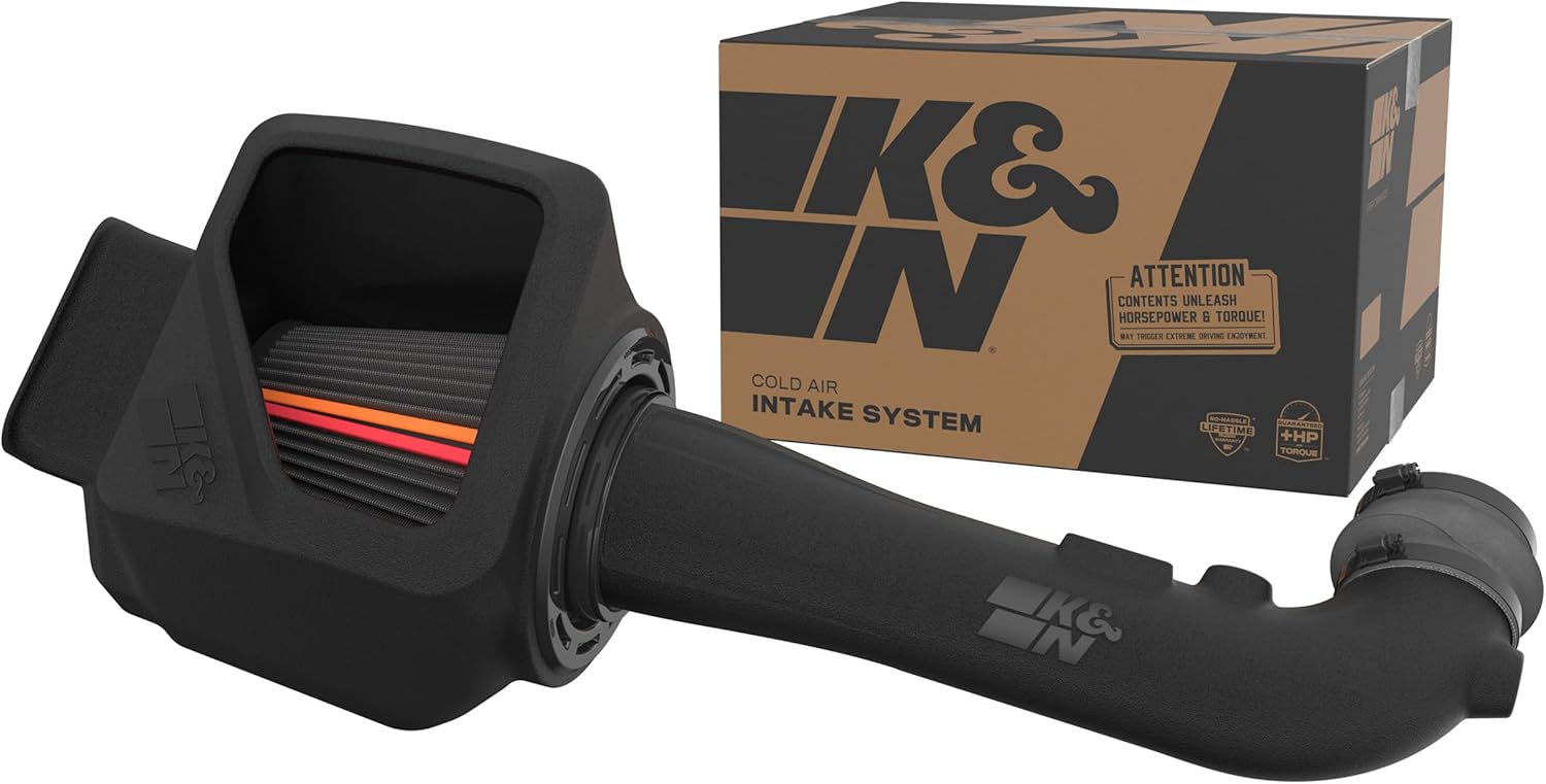 K&N NextGen Cold Air Intake System: Dry-Flow Cotton Filter: Compatible with 2014-2020 CADILLAC/CHEVRLOET/GMC Escalade; Silverado 1500; Suburban; Tahoe; Sierra 1500; Yukon; Yukon XL; 50-3082D K&N NextGen Cold Air Intake System: Dry-Flow Cotton Filter: Compatible with 2014-2020 CADILLAC/CHEVRLOET/GMC Escalade; Silverado 1500; Suburban; Tahoe; Sierra 1500; Yukon; Yukon XL; 50-3082D