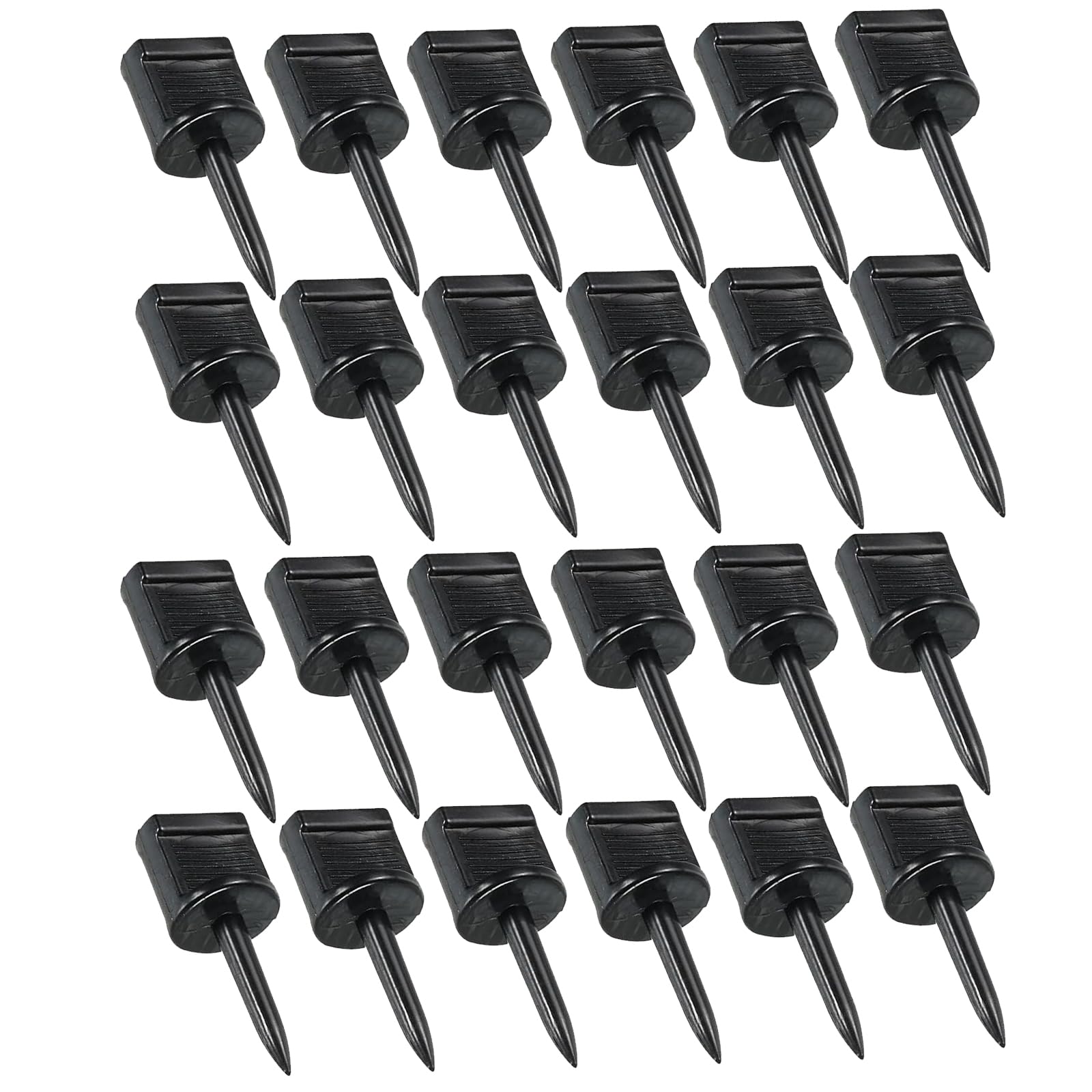24 pcs Nylon Target Nail Durable Target Face Pin Archery Target Pin Fixed for Target Papers, EVA Target Foam,Straw Archery Target