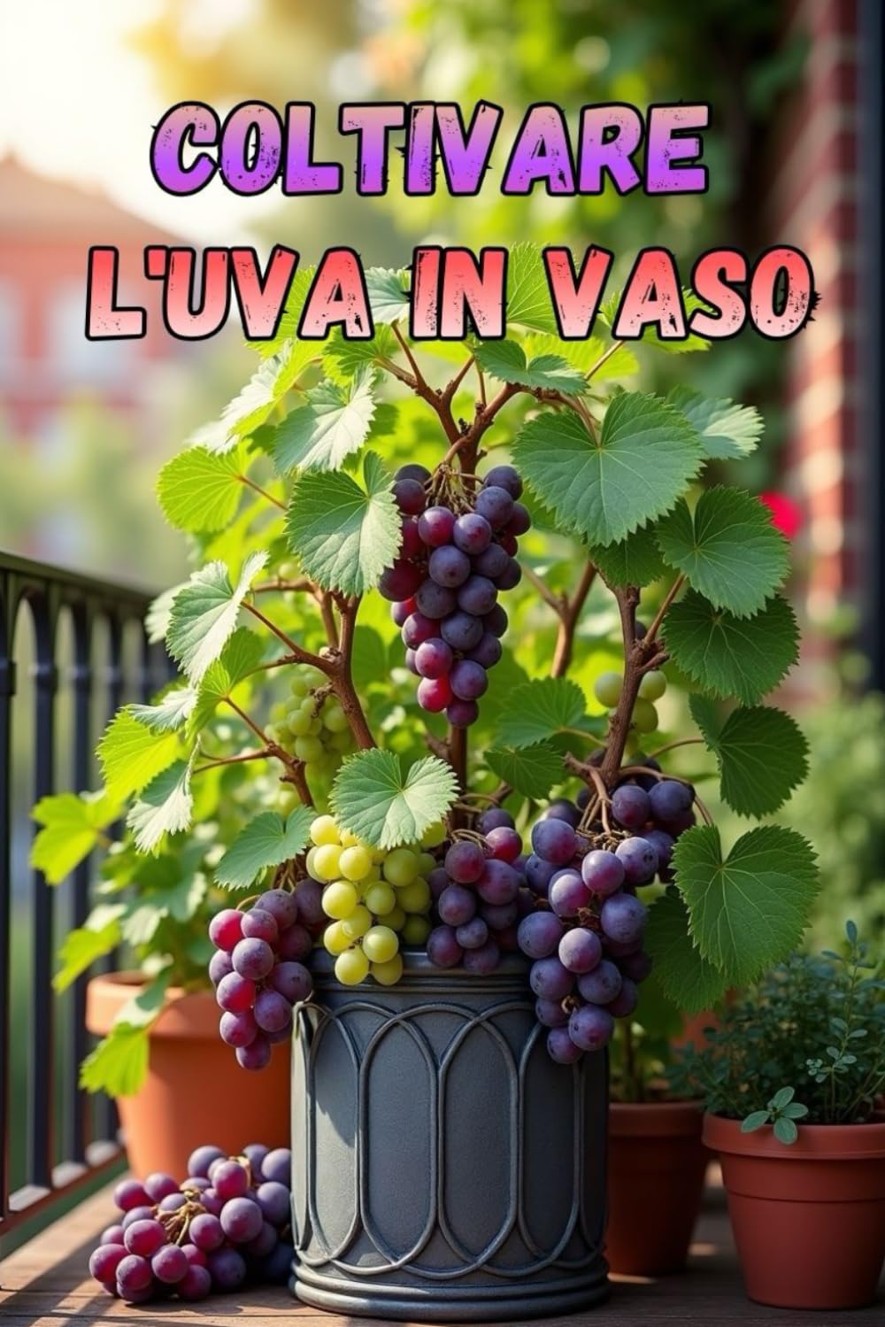 Coltivare l'uva in vaso: Coltivazione dell'uva in vaso passo dopo passo per principianti e dilettanti