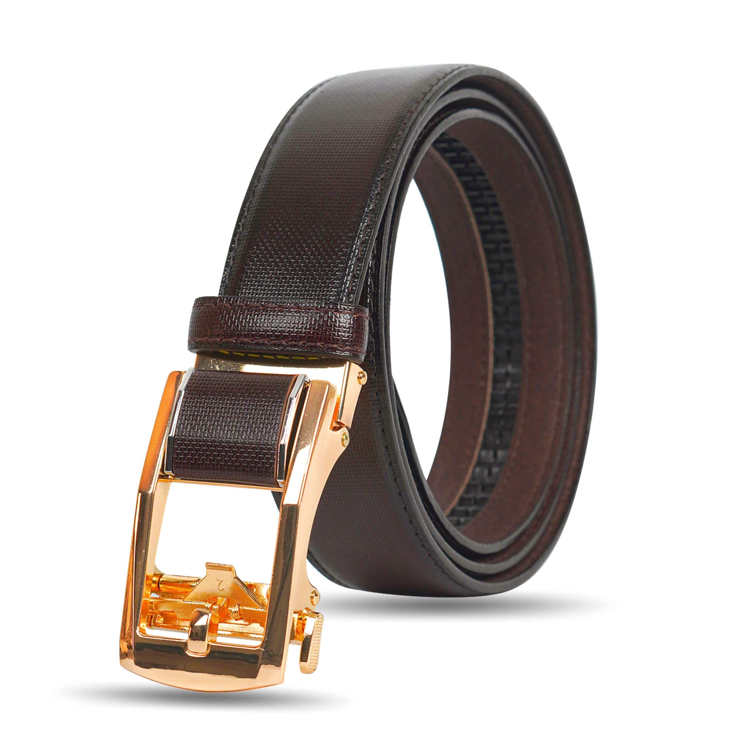 Redhorns Pu Leather Belt For Men Formal Casual Jeans Pants