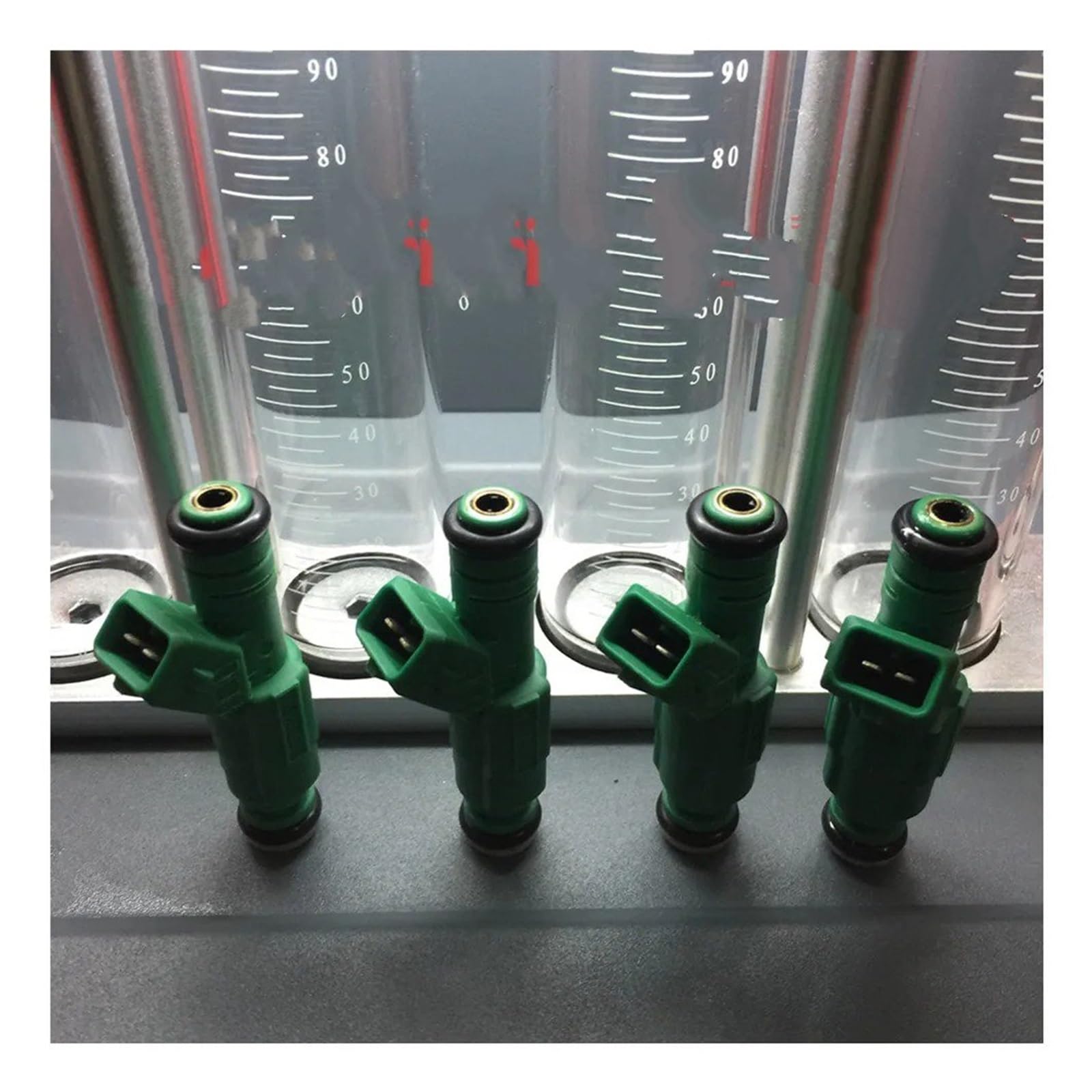 Injecteur Diesel Injecteur De Carburant Universel Pour Vw Pour A4 Pour TT Alimentation Supérieure 440cc Performance Géant Vert 0280155968 4 Pièces Injecteur Moteur
