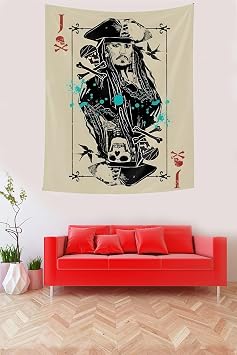 ontheclouds Karayip Korsanlar  Jack Sparrow Duvar  rt s , PNTRS40
