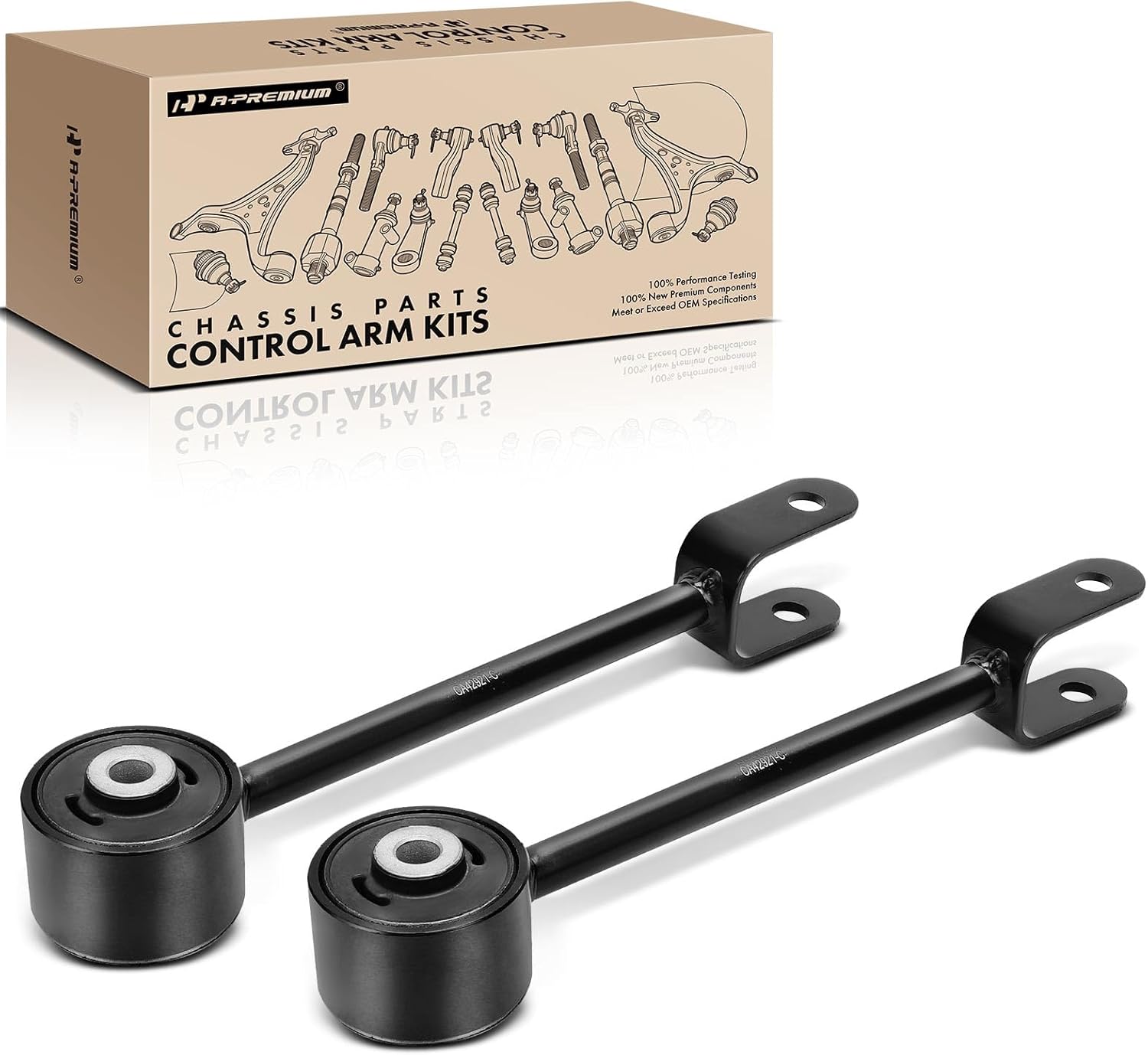 A-Premium 2 x Rear Suspension Trailing Arm Compatible with Ford Explorer 2011-2019, Police Interceptor Utility 2013-2019
