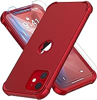 Vista 96 de ORETECH Funda para iPhone 13, con [2 protectores de pantalla] [prueba de caídas de grado militar de 15 pies] [protección de cámara] cuerpo completo