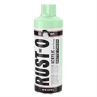 Rust-Oleum Rust-O Acrylic Artist Spray Paint, 11 oz, Matte Hint Of Mint