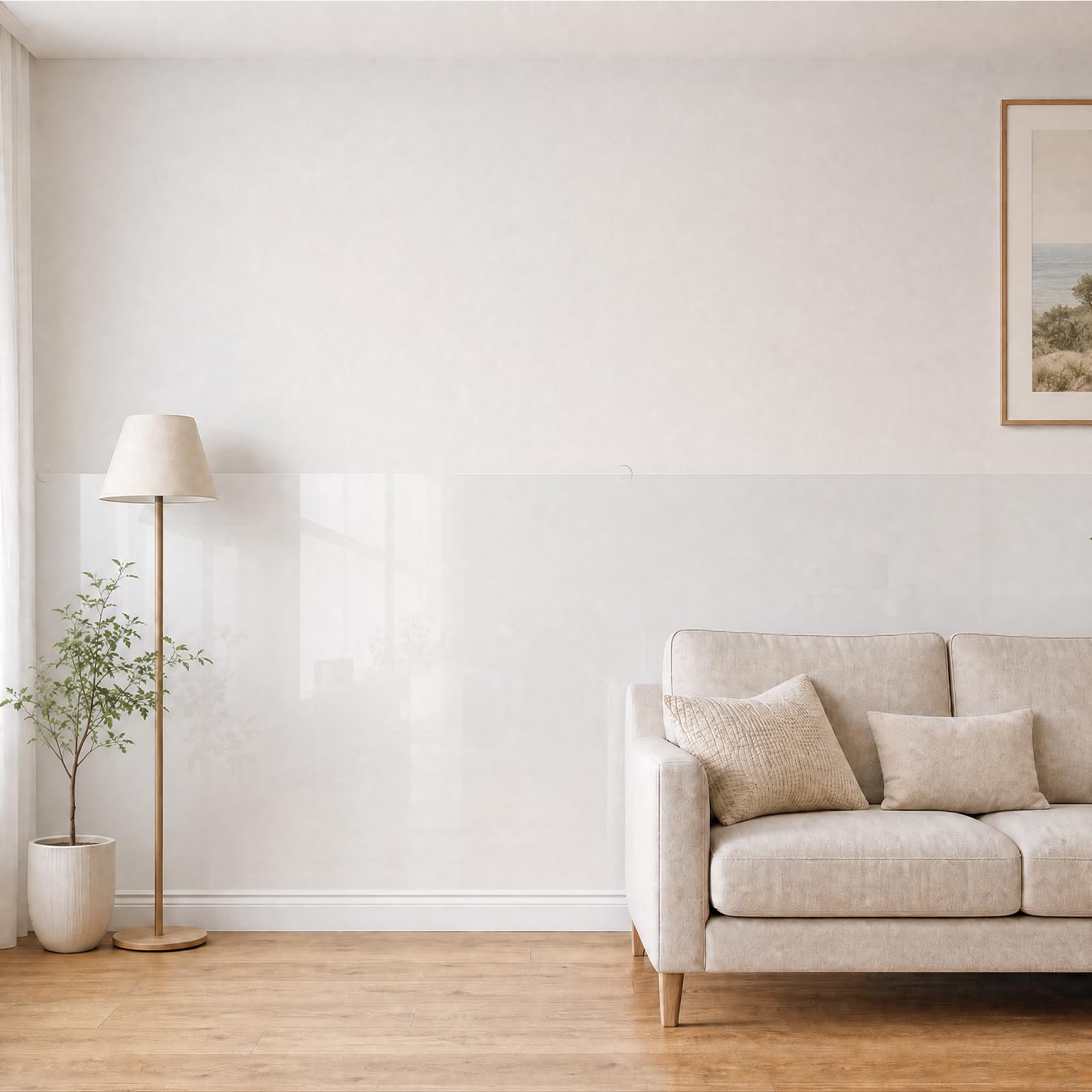 Clear Wall Protector - Static Cling Film -7 Clear Wall Protector - Static Cling Film -7