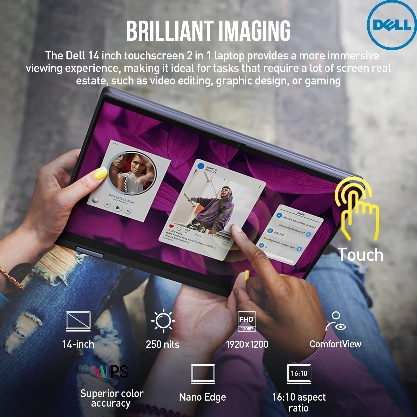 Amazon.co.jp: Dell Inspiron 14 2 in 1 タッチスクリーンノート