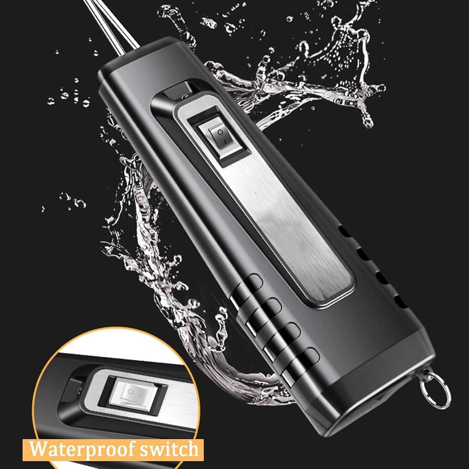 Spennatrice portatile per pollame, elettrica, portatile, con illuminazione a LED integrata e motore in rame puro, testa a cono autoregolante e impermeabile, per polli, anatre, oche