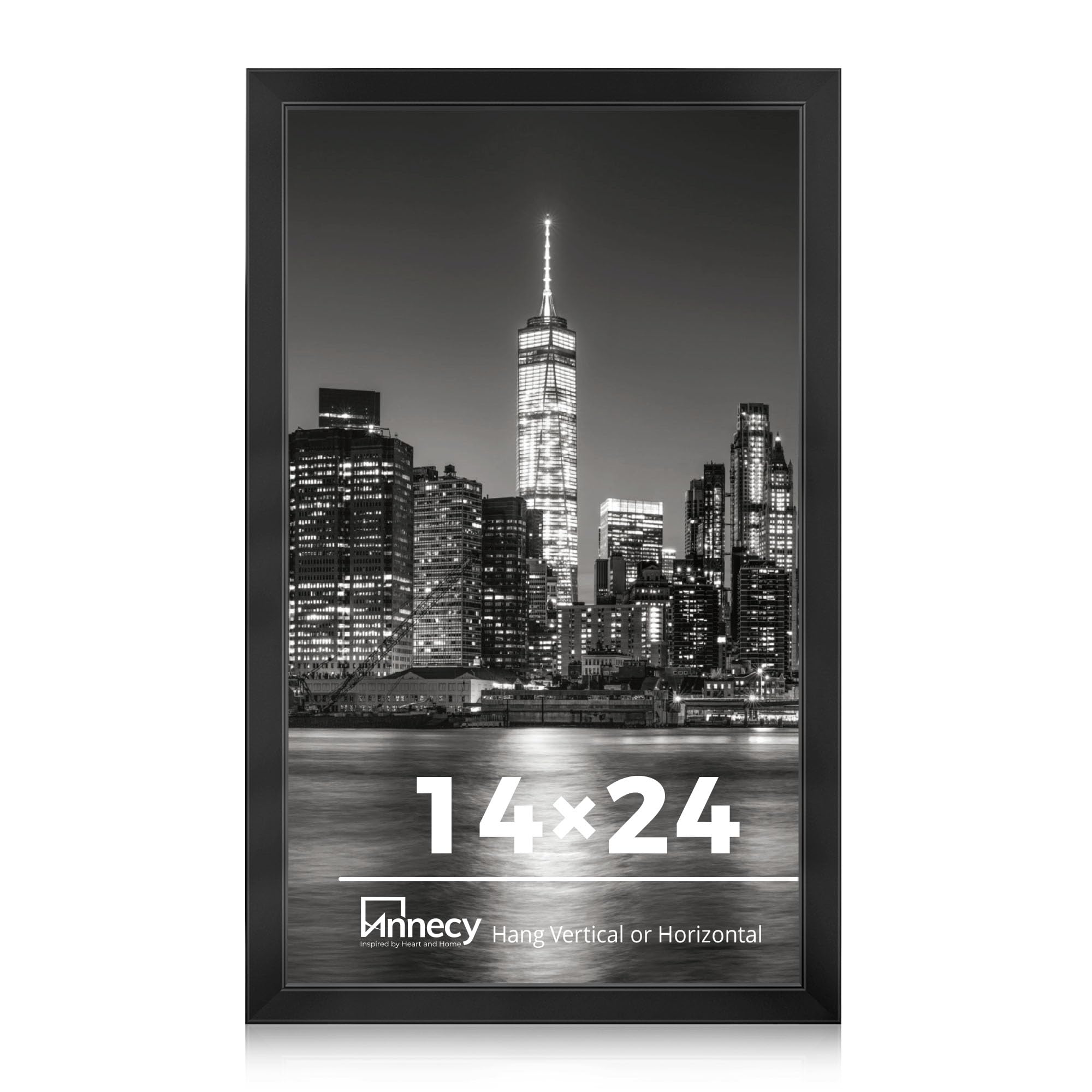 Annecy 14x24 Black Picture Frame Instruction Manual