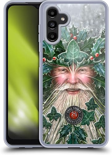 Vista 22 de Head Case Designs Funda de gel suave con licencia oficial de Anne Stokes Snow Fairy Yule compatible con Samsung Galaxy A13 5G (2021)