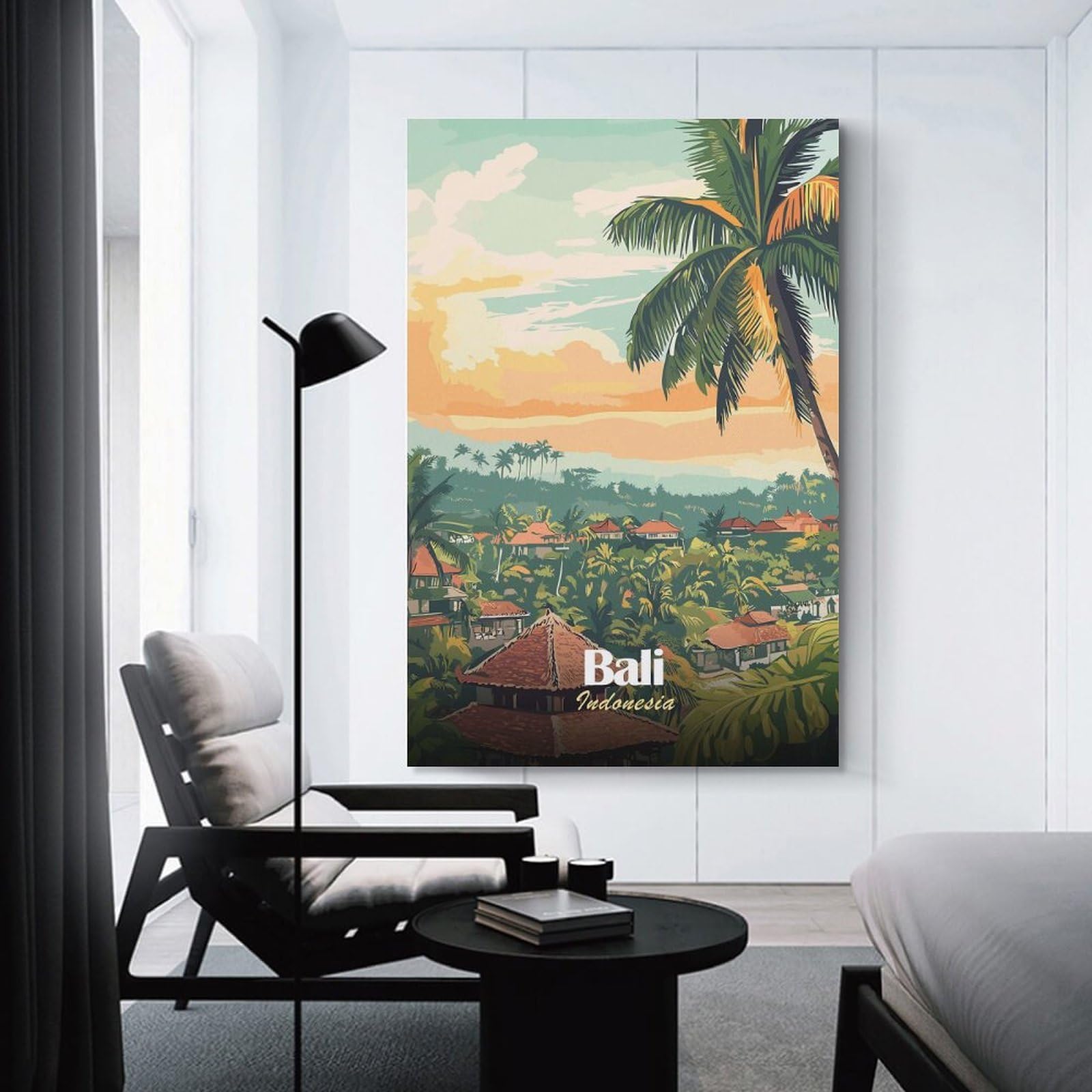 Junmoney Bali Indonesia Travel (3) Room Decor Wall Art, 20x30inch(50x75cm), for Office, Study Or Home Workspace, A Smart Decor Choice for Study Walls