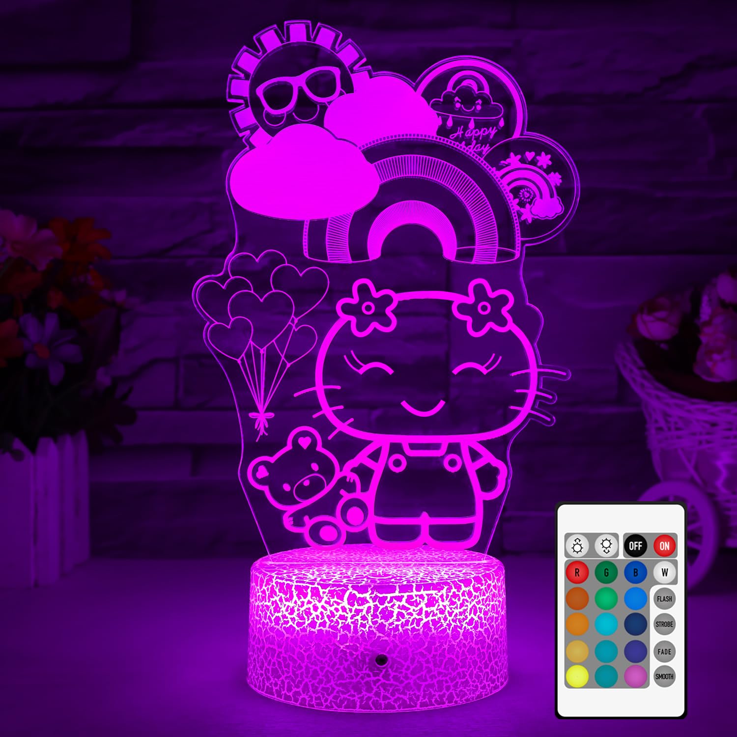 Amazon.co.jp : HONRG キティランプ 猫 ナイトライト 子供用 キティ 