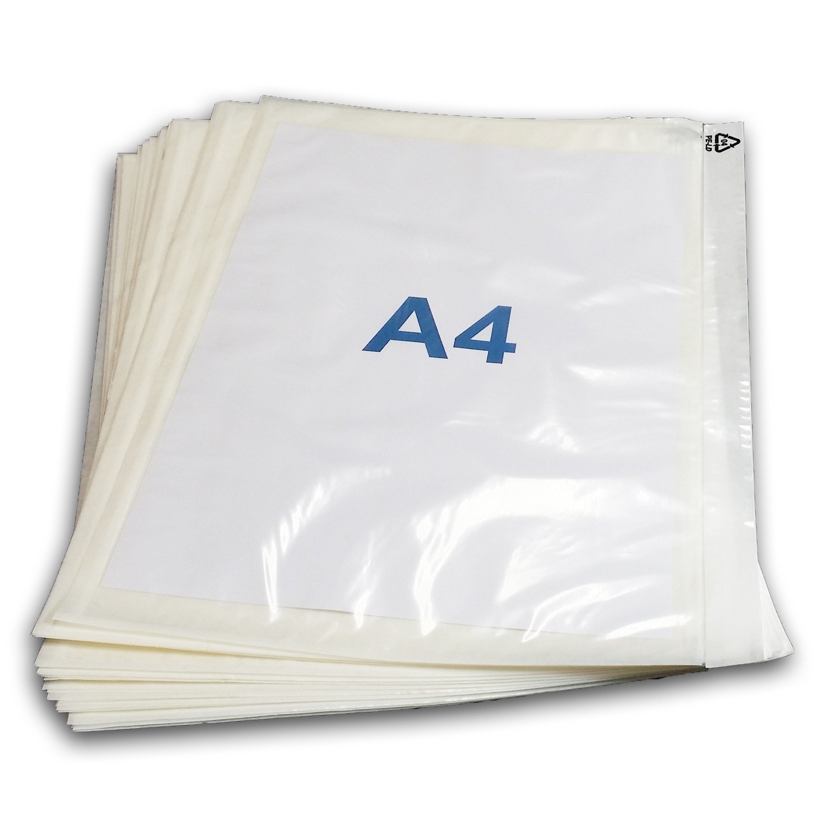 Lot de 100 pochettes porte-documents A4