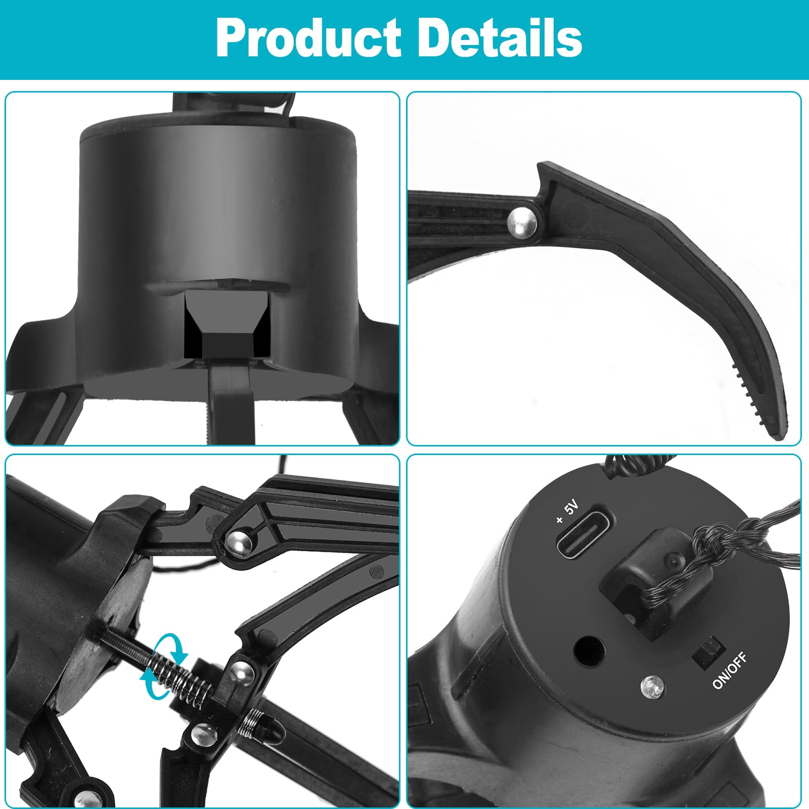 Sistema Airdrop para drones, dispositivo de liberación de carga útil de control remoto con garra mecánica, compatible universalmente con drones d Mini 4/Mini 3/Mini 2/Air 3/Air 2S/Mavic Series