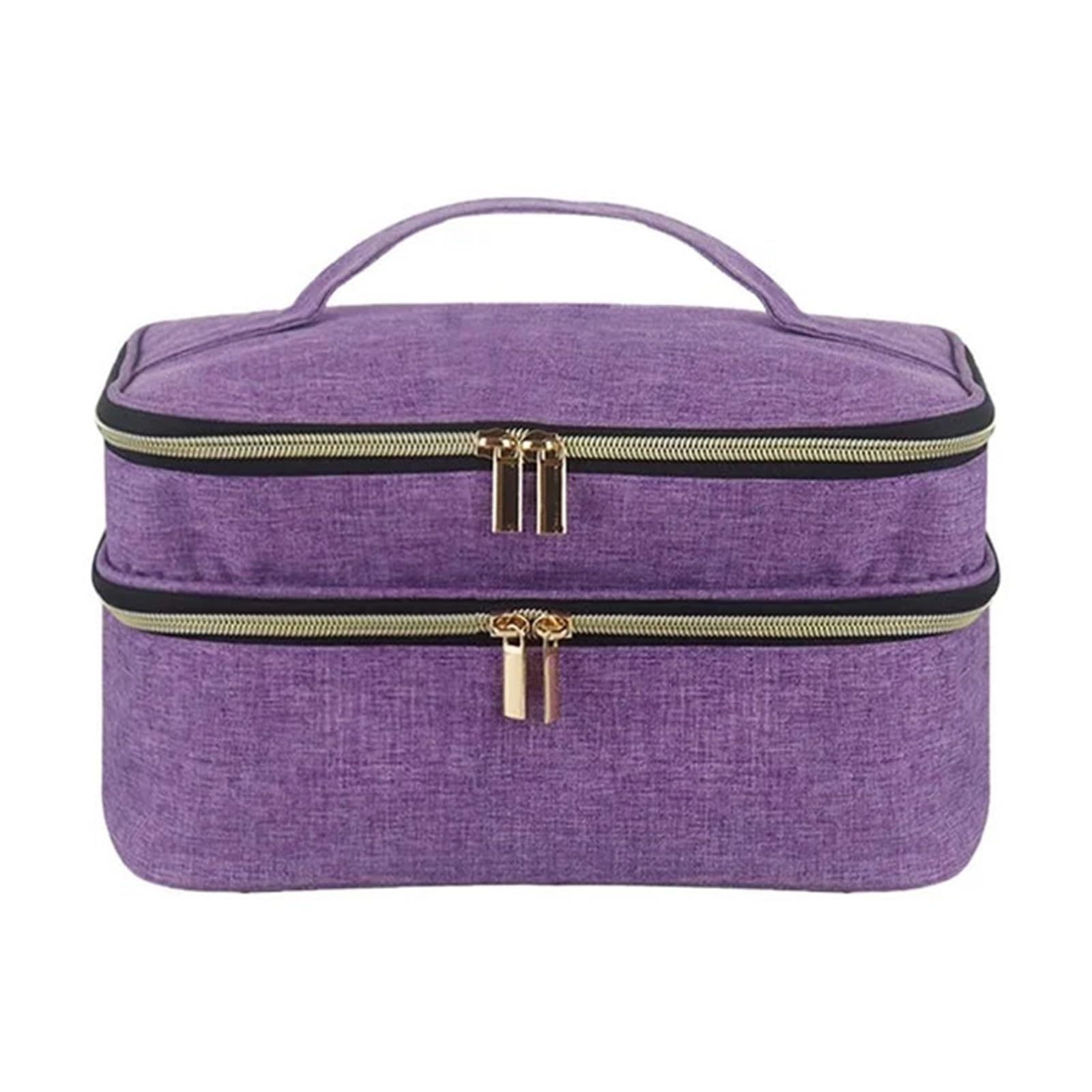 Sewing Storage Organizer Tools and Basket for Supplies and Accessories Bag for Home(Purple)