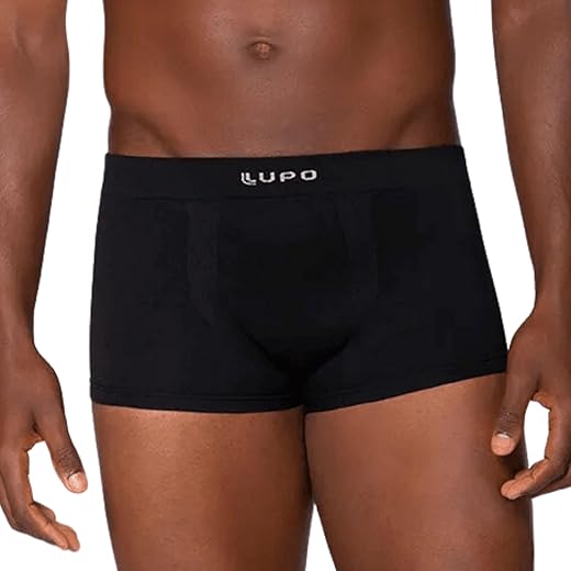 Cueca Sunga Micromodal® Lupo Sem Costura Low Peeling Modal Respirável Masculino Adulto