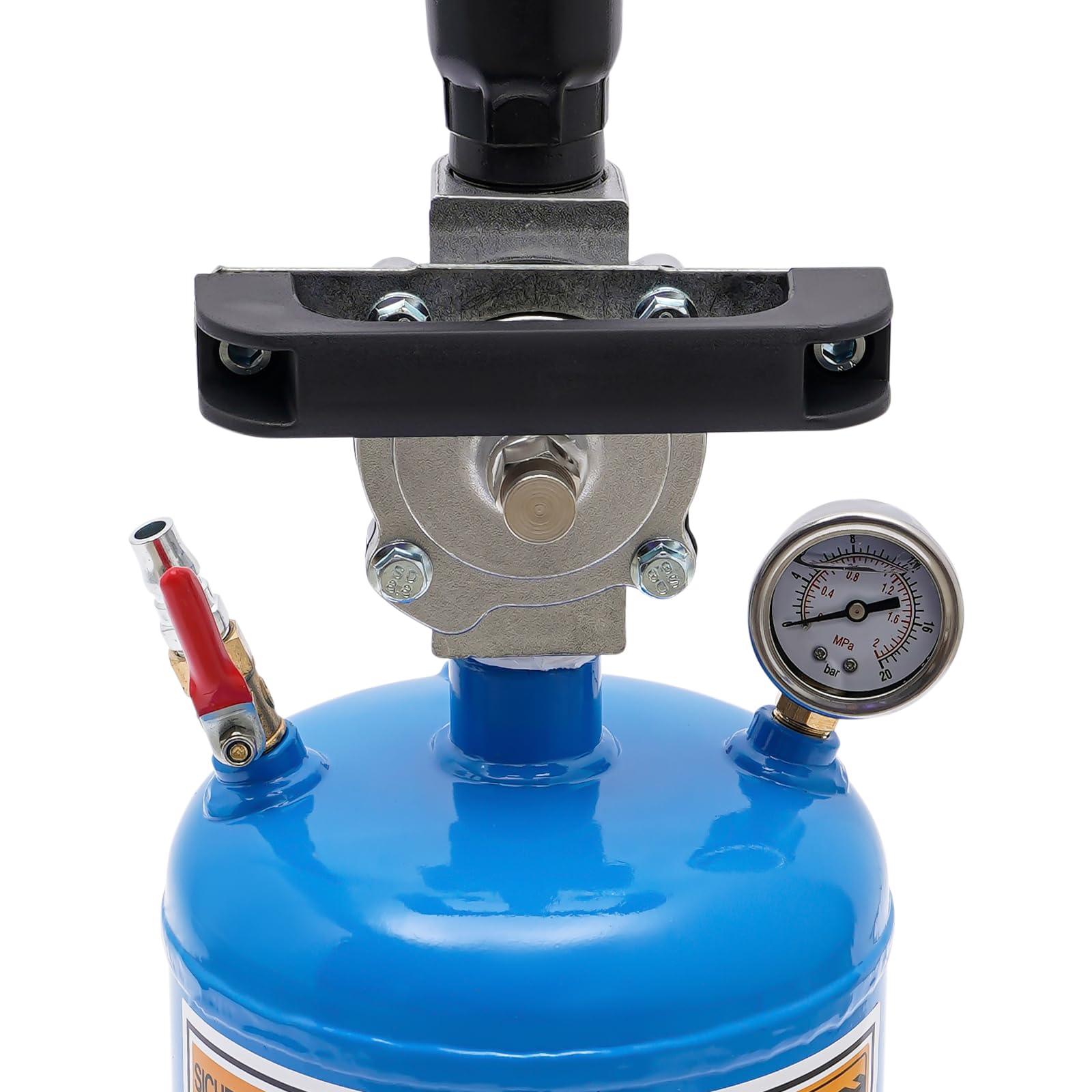Medidor de presión de neumáticos, Manómetro, 8 l, inflador de neumáticos, 145 psi, inflador de neumáticos profesional