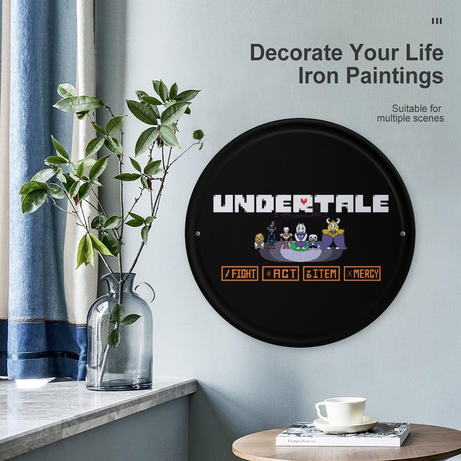 Amazon.co.jp: アンダーテール サンズ Undertale ブリキ看板 金属