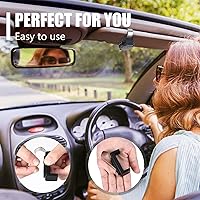 Vista 6 de Ferraycle 1 Pieza Clip Universal para Abridor de Puerta de Garaje Clip para Visera Remota de Garaje de Carro Compatible con Liftmaster, Sears