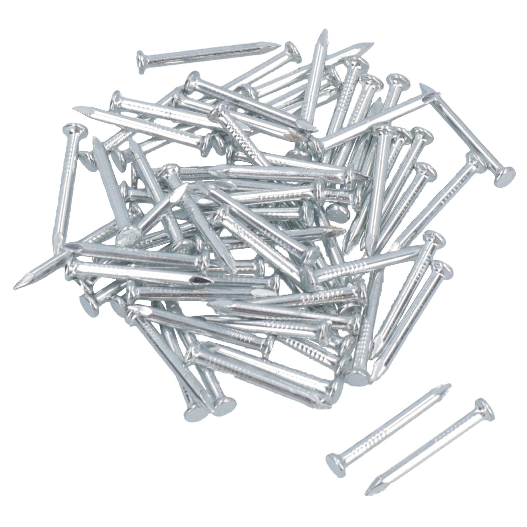 30mm Masonry Hardened Wall Nails Pins for Brick Stone Block Concrete 70pc