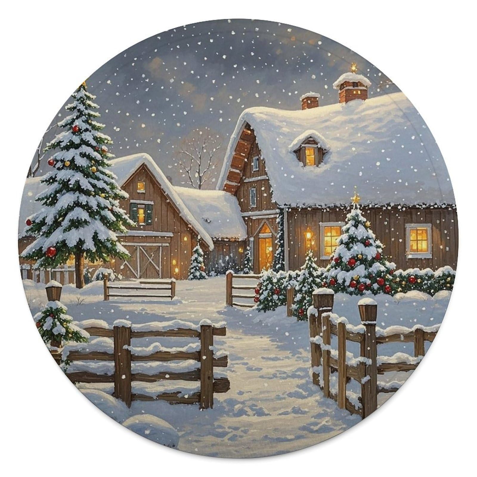Couverture de Noël en peluche douce pour stopper le froid hivernal