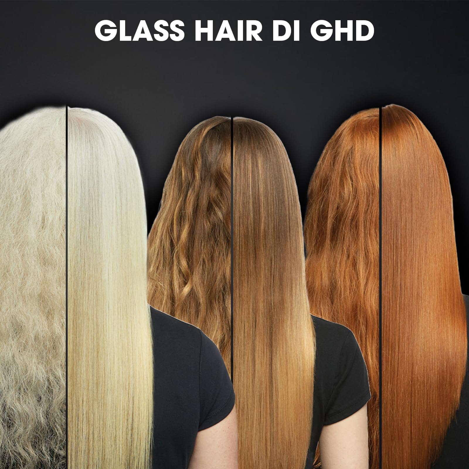 ghd Chronos Max - Piastra per capelli a lamelle larghe - Bianca | 90% di luminosità in più, Tecnologia HD Motion Responsive per Styling 3 Volte più Veloce Senza Danni da Calore Estremo