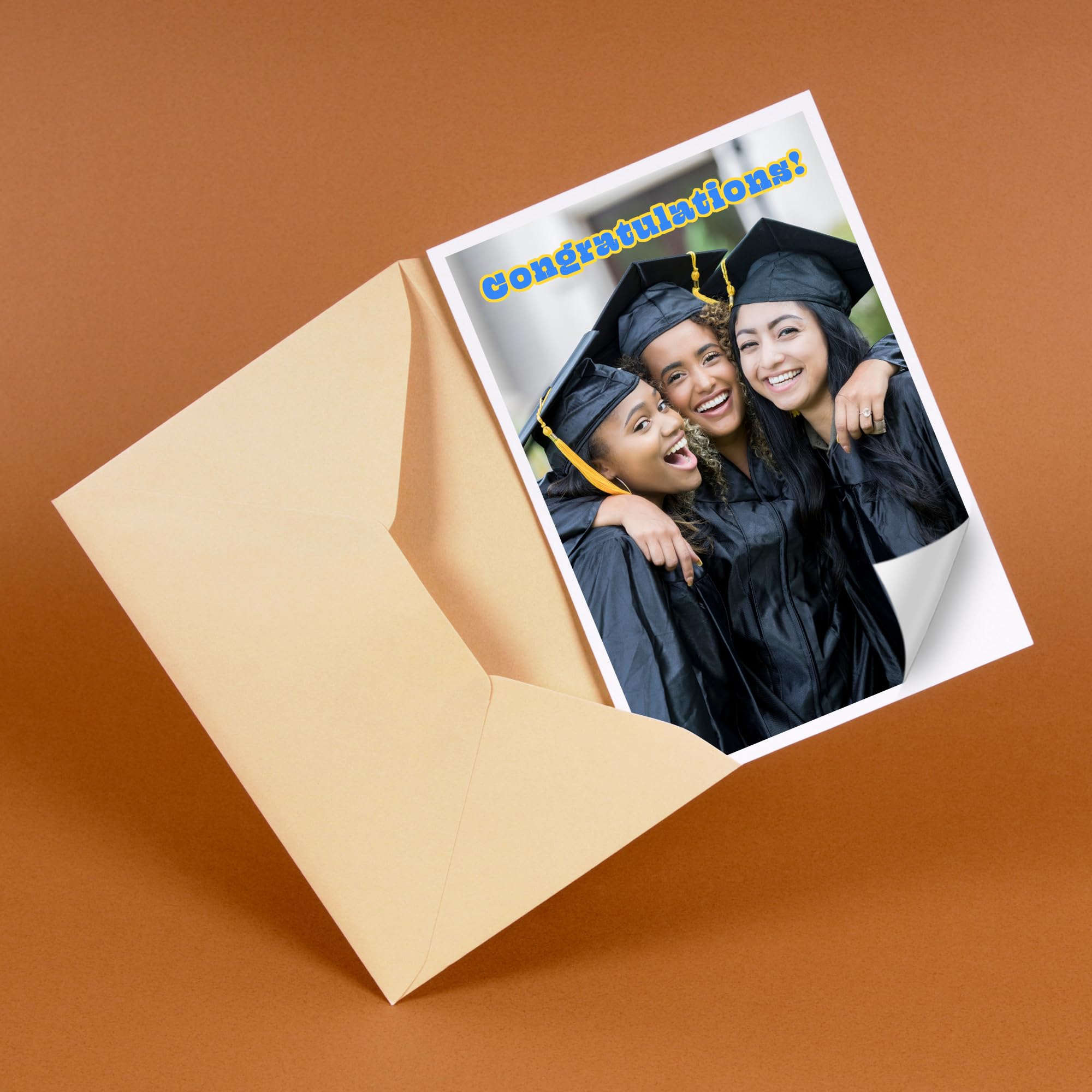 Papel Fotografico A4 Blanco Brillante 50 Hojas Adhesivo para Impresoras de Inyeccion y Laser