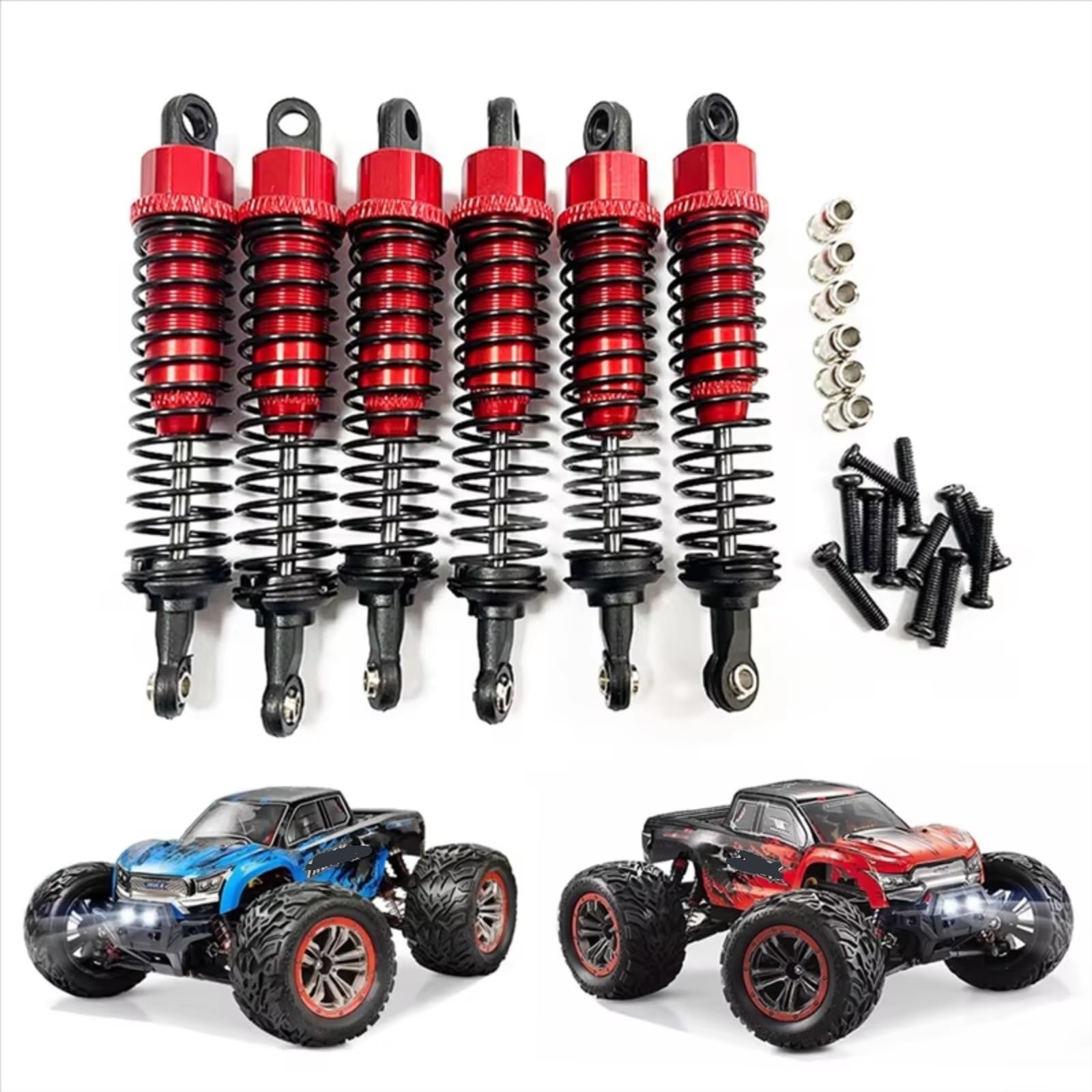 RC専用ショックアブソーバーダンパーバッファー For Hosim For Xinlehong For Xlh 9125 9155 Parts for 9155 9156 - RC Cars 