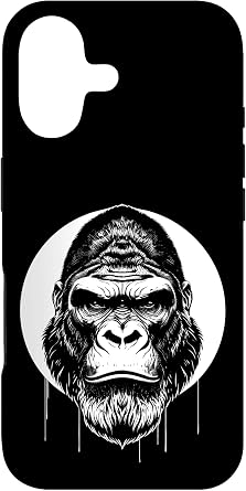 96.4% Silverback Gym Apparel, Body Building, Gorilla Head Case for iPhone 17