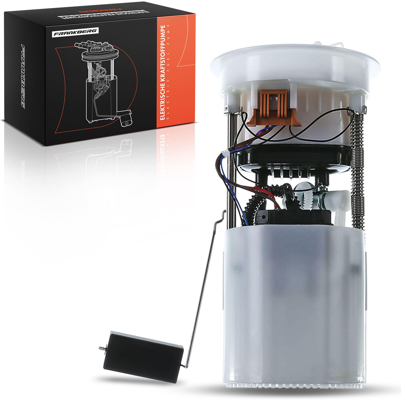 Frankberg Bomba de combustible bomba de gasolina conjunto de módulos de | sin sensor de presión, 5 pines, 1506989; Compatible con: Galaxy WA6, Mondeo IV Turnier BA7, Mondeo IV BA7, S-Max WA6