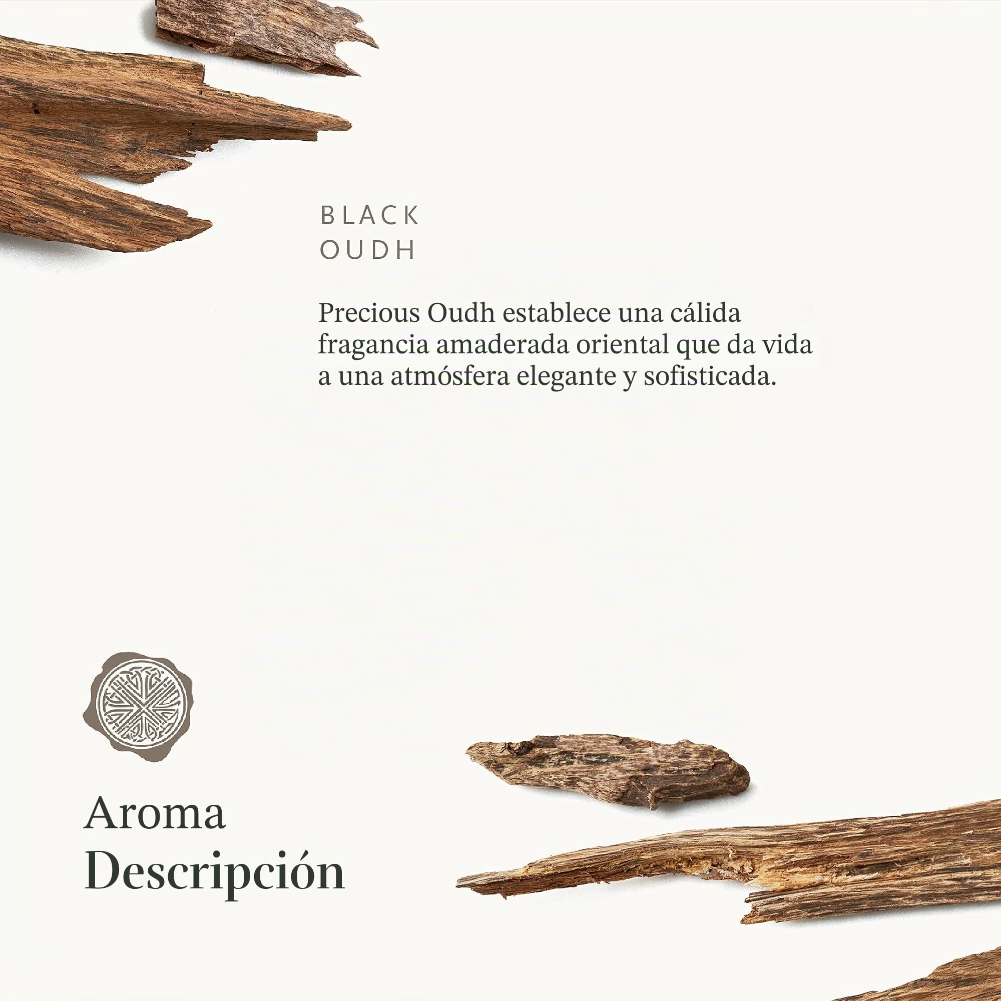 RITUALS Black Oudh - Vela decorativa para el hogar, 12 onzas