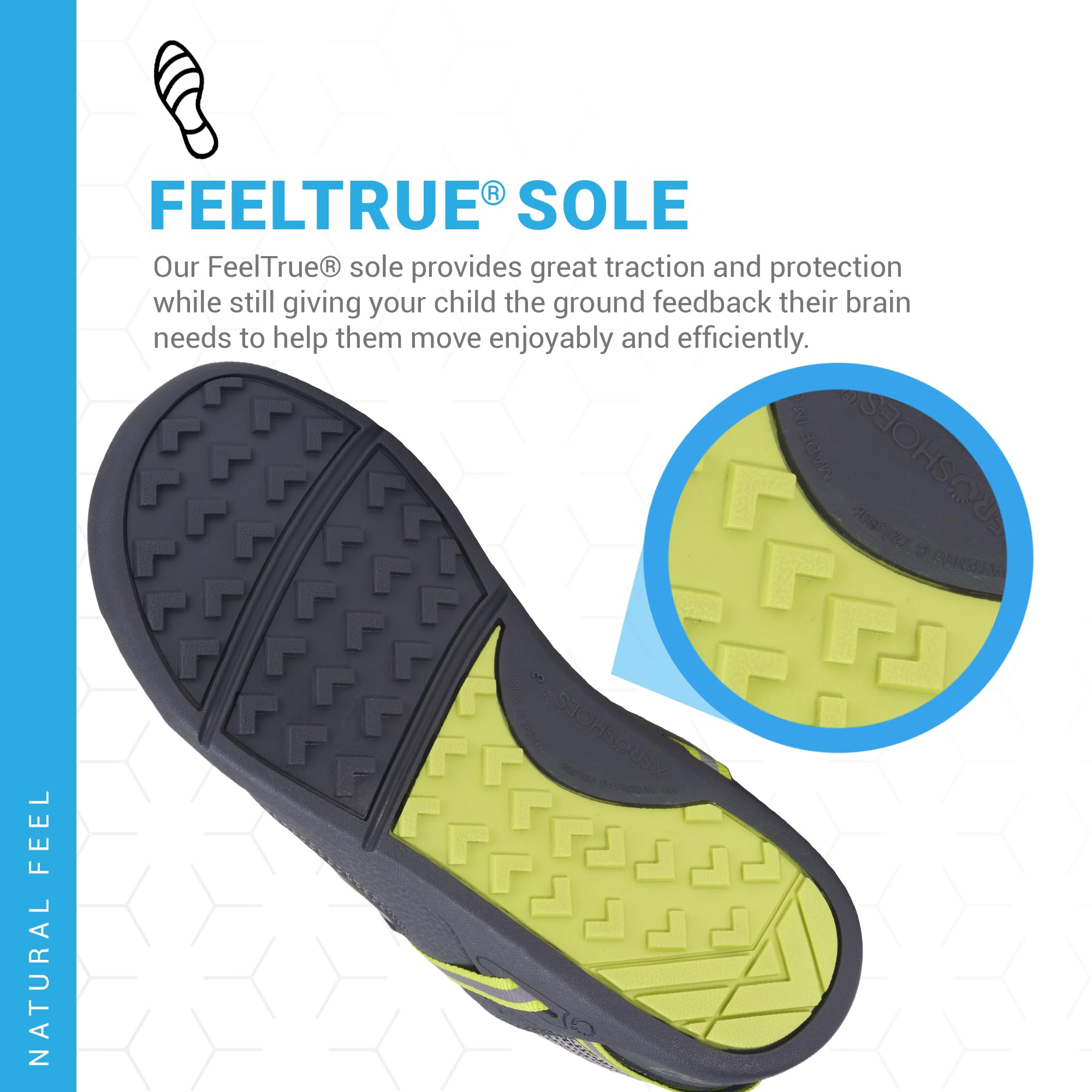 Xero Shoes Buty do biegania dla dzieci dla chłopców i dziewczynek, lekkie, zero drop, uczucie chodzenia boso