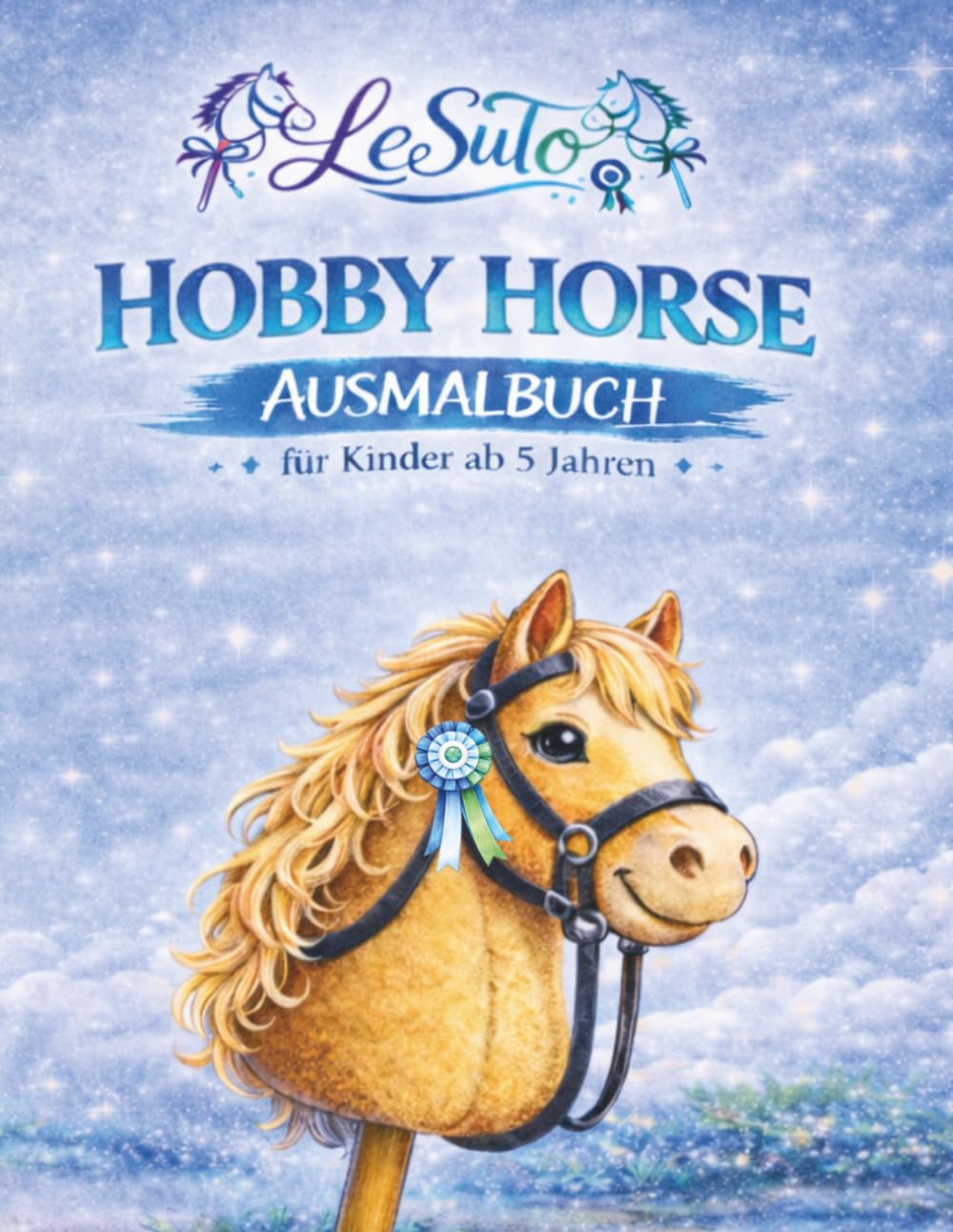 Hobby Horse Ausmalbuch: Kreativer Malspaß für große und kleine Kinder
