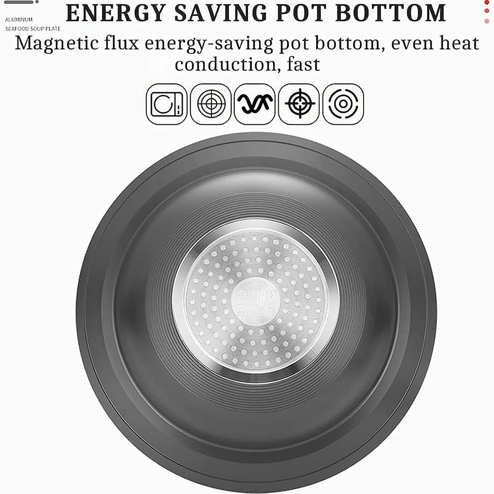 Juego De Calentadores De Buffet Redondos De Aleación De Aluminio De Tamaño Completo con Bandejas, Tapa Y Soportes para Combustible, para Catering, Cenas, Fiestas Y Bodas.,31cm
