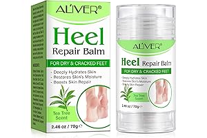 Cracked Heel Repair Balm Stick for Dry & Cracked Feet with Tea Tree Scent