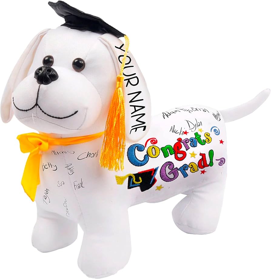 H4392　SOFT SPOT GRADUATION PUPPIES　GANZ H4392 SOFT SPOT GRADUATION PUPPIES GANZ H4392 SOFT SPOT GRADUATION