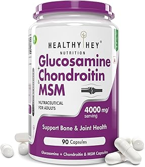 Glucosamine Chondroitin and MSM for Cartilage; Joint and Bone, 90 Capsules