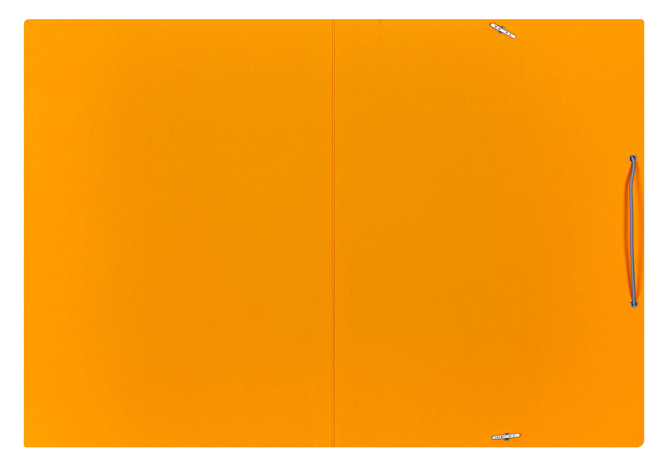 Elba 33470GB - Cartella con elastici agli angoli linea Chic, 450 g/qm, in cartone RC, per fogli A4 150 DIN circa, 25 pezzi, giallo