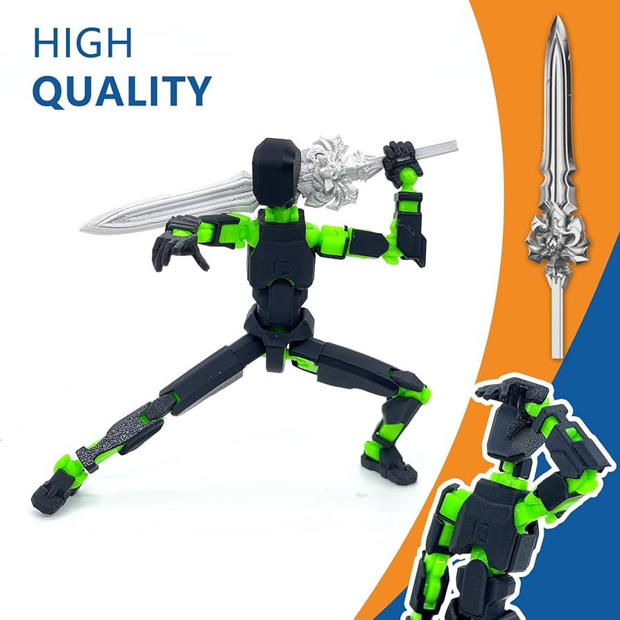 Toys⭐︎ T13 Action Figure(Assembly Completed),Titan 13 Robot Action